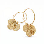 Studio One Love Circular Hoops - Gold