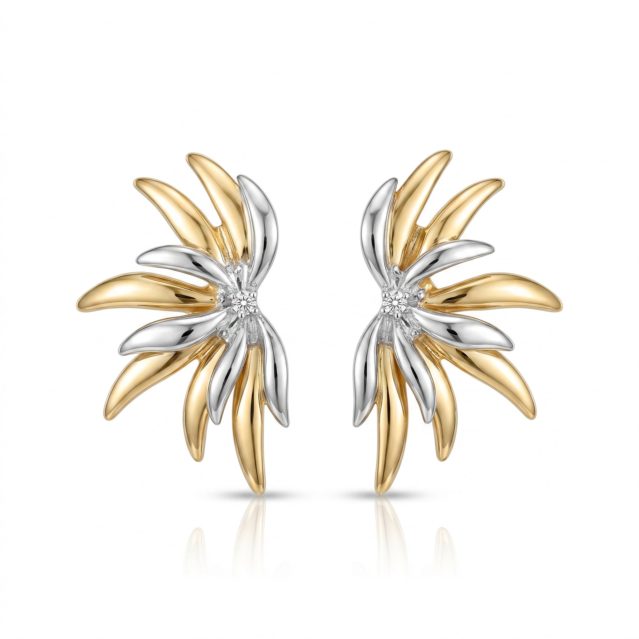Gold and Metal Mixed Metal Party Wear