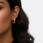 Crown Jewel CZ Earrings