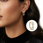 Crown Jewel CZ Earrings