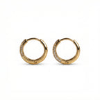 Gold Helix Studs