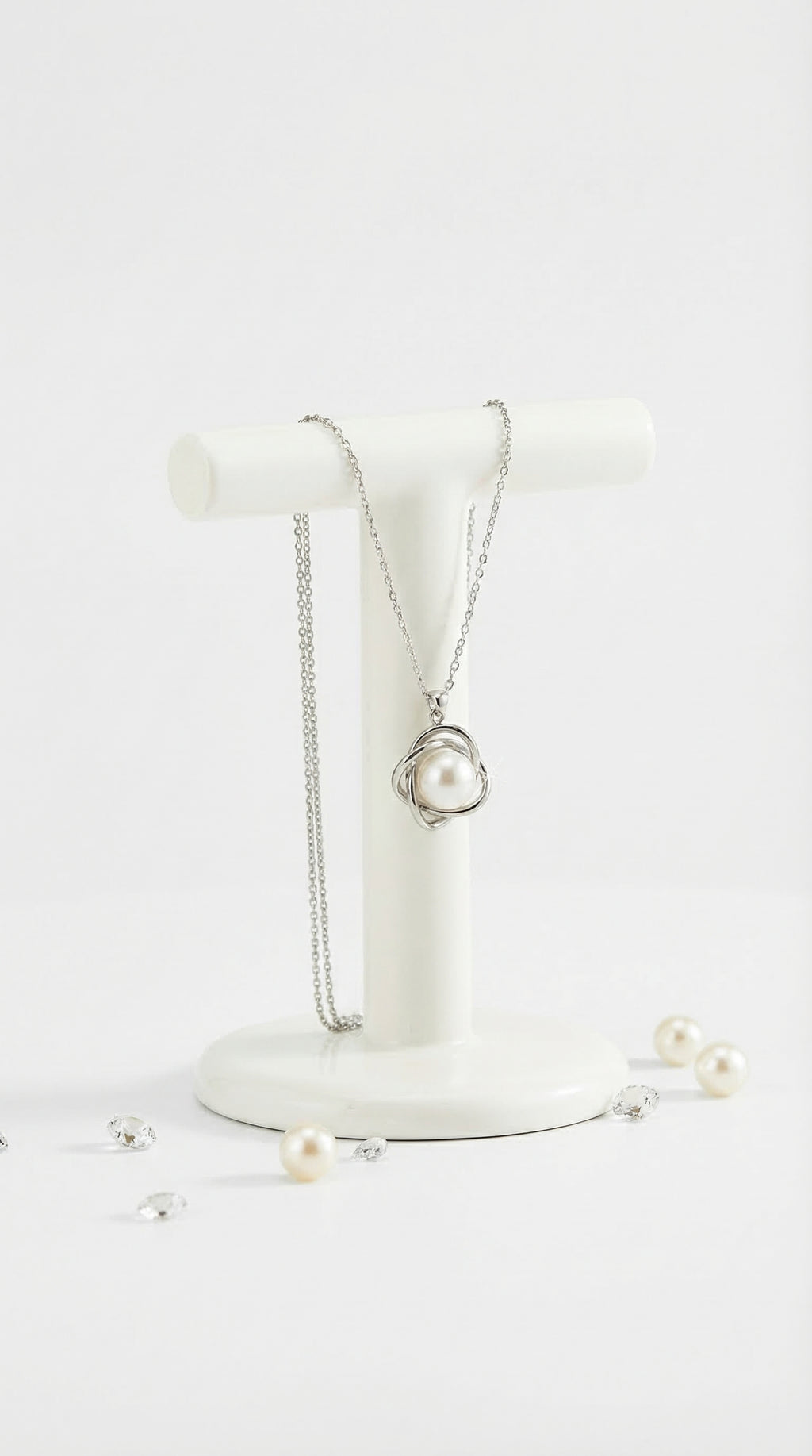 Classic Pearl Halo Charm
