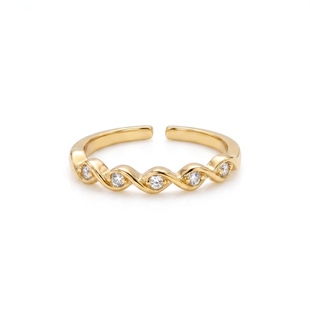 Delicate Link Ring