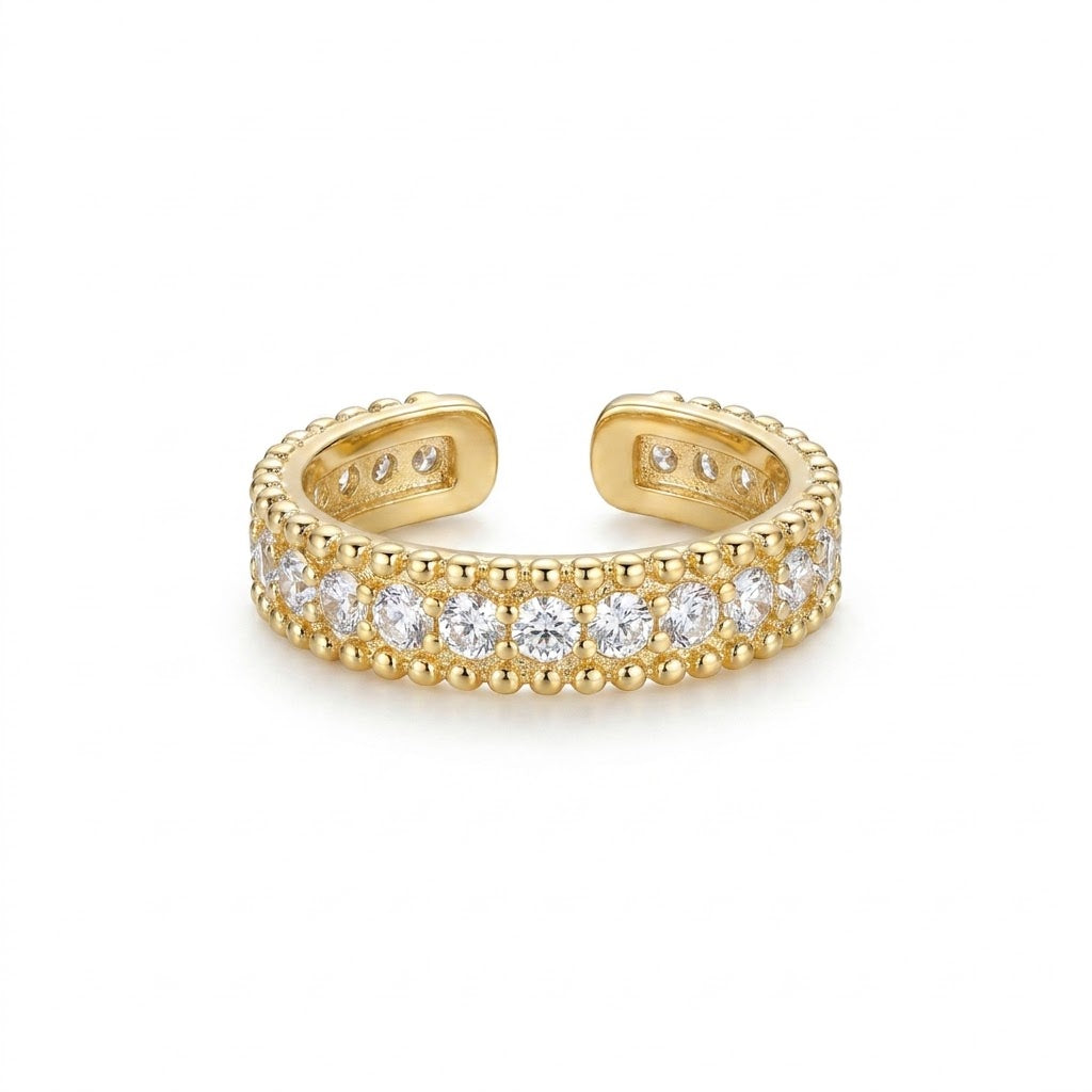 Gold Ring With Gemstones