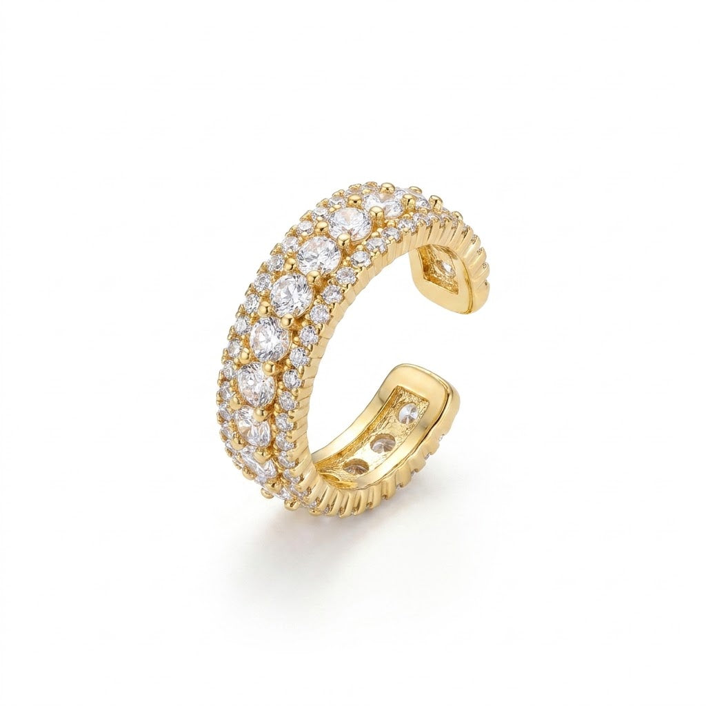 Gold Ring With Gemstones